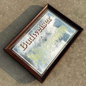 Budweiser Vintage Mirror Sign